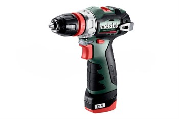 АККУМУЛЯТОРНАЯ ДРЕЛЬ-ШУРУПОВЕРТ METABO POWERMAXX BS BL Q (2 АКБ 12 В / 2,0 А·ч+ЗУ  LC 40) 5410 - фото 12815