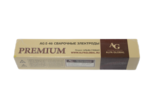 Электроды сварочные AG Е-46 PREMIUM d=3,2*350 1 кг 5041