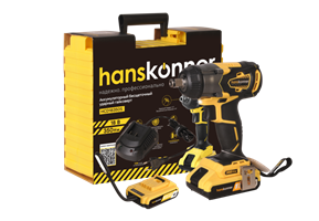 Аккумуляторный гайковерт Hanskonner HCD18350S Unibattery 5224