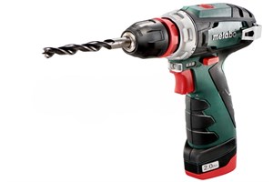 АККУМУЛЯТОРНАЯ ДРЕЛЬ METABO POWERMAXX BS QUICK (2 АКБ 12 В/2,0 А·ч+ЗУ LC 40) 5402