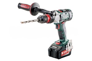 АККУМУЛЯТОРНАЯ УДАРНАЯ ДРЕЛЬ METABO SB 18 LTX-3 BL Q I (2 АКБ 18 В / 5,5 А*ч+ЗУ ASC 30-36 V "AIR COOLED"+Доп. рукоятка+Пластиковый кофр) 5472