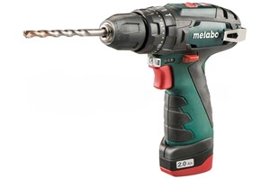 АККУМУЛЯТОРНЫЙ УДАРНЫЙ ВИНТОВЕРТ METABO POWERMAXX SB (2 АКБ 10,8 В/2,0 А*ч+ЗУ LC 40+Пластиковый кофр) 5509